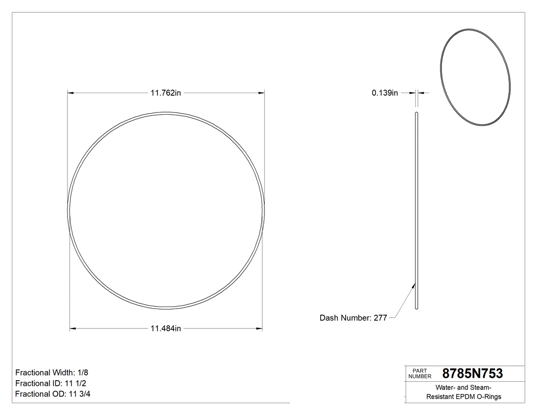 Technical drawing - 8785N753